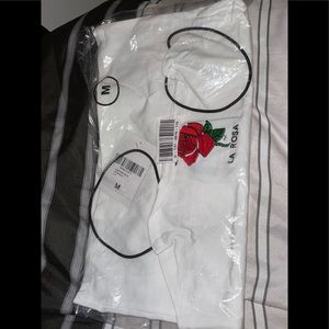 Crop top forever 21 loteria edition